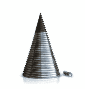 mve log splitter cone 250mm no logo