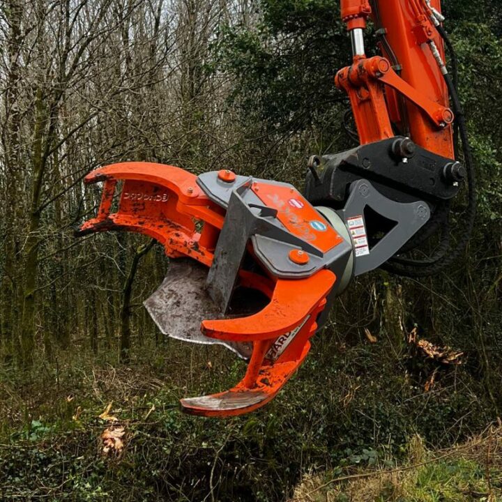 Echotec RTS300 300mm Cut Rotating Tree Shear